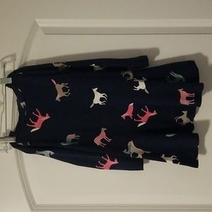 Joules Navy Horse Tunic (girls)